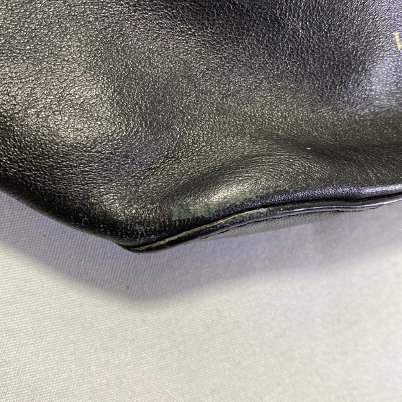 Vince Camuto Genuine Soft Leather Fringed Black Crossbody Bag - Picture 6 of 9